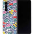 Bouffants and Broken Hearts Bouquets Print Galaxy Z Fold4 5G Skin